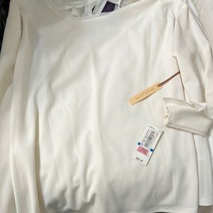 Cream gibson and latimer blouse